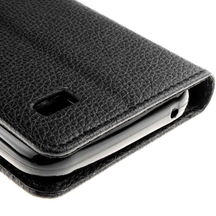 For Huawei  Y5 / Y560 Litchi Texture Horizontal Flip Leather Case with Magnetic Buckle & Holder & Card Slots & Wallet & Photo Frame & Lanyard