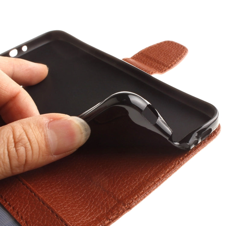 For Huawei  Y5 / Y560 Litchi Texture Horizontal Flip Leather Case with Magnetic Buckle & Holder & Card Slots & Wallet & Photo Frame & Lanyard