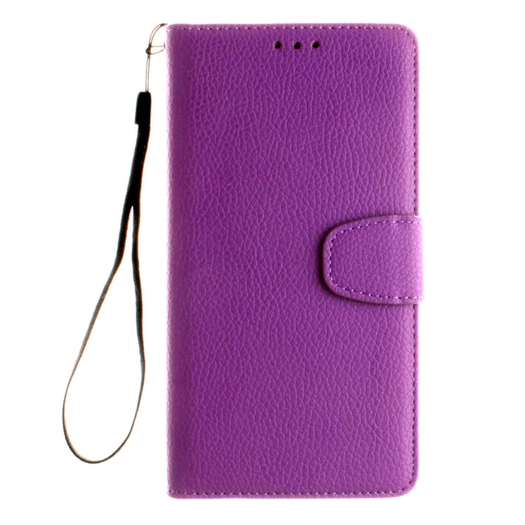 For Huawei  Ascend Y530 Litchi Texture Horizontal Flip Leather Case with Magnetic Buckle & Holder & Card Slots & Wallet & Photo Frame & Lanyard