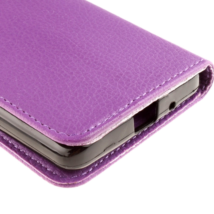 For Huawei  Ascend Y530 Litchi Texture Horizontal Flip Leather Case with Magnetic Buckle & Holder & Card Slots & Wallet & Photo Frame & Lanyard