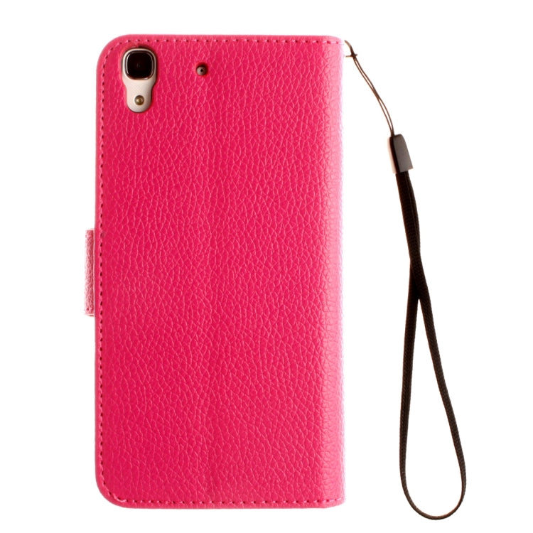 For Huawei  Honor 4A & Y6 Litchi Texture Horizontal Flip Leather Case with Magnetic Buckle & Holder & Card Slots & Wallet & Photo Frame & Lanyard