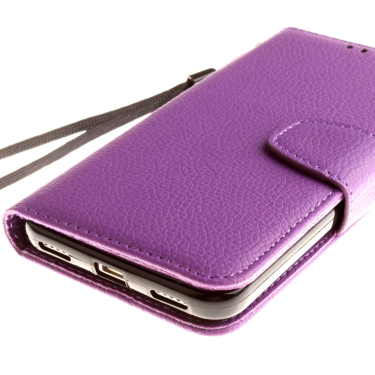 For Huawei  Honor 4A & Y6 Litchi Texture Horizontal Flip Leather Case with Magnetic Buckle & Holder & Card Slots & Wallet & Photo Frame & Lanyard