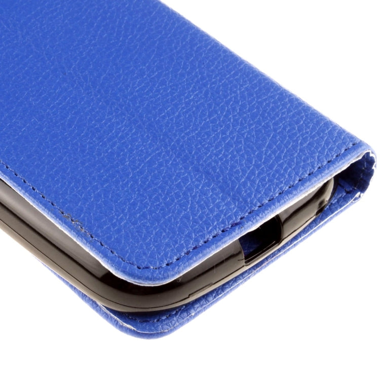 For Alcatel One Touch Pop C5 Litchi Texture Horizontal Flip Leather Case with Magnetic Buckle & Holder & Card Slots & Wallet & Photo Frame & Lanyard