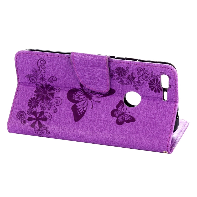 For Google Pixel Butterflies Embossing Horizontal Flip Leather Case with Holder & Card Slots & Wallet & Lanyard