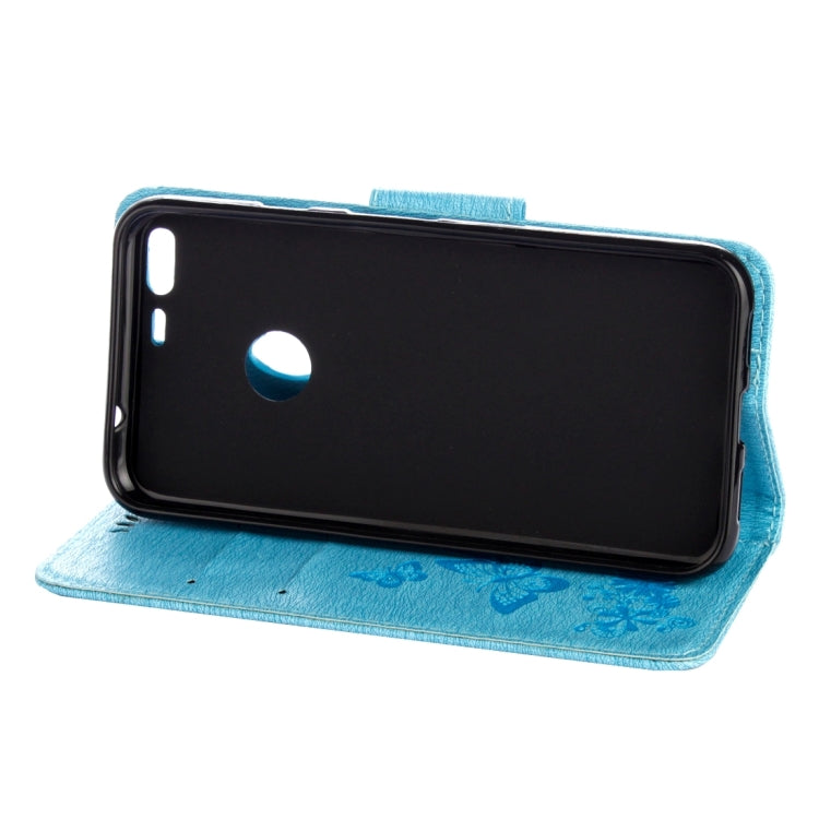 For Google Pixel XL Butterflies Embossing Horizontal Flip Leather Case with Holder & Card Slots & Wallet & Lanyard