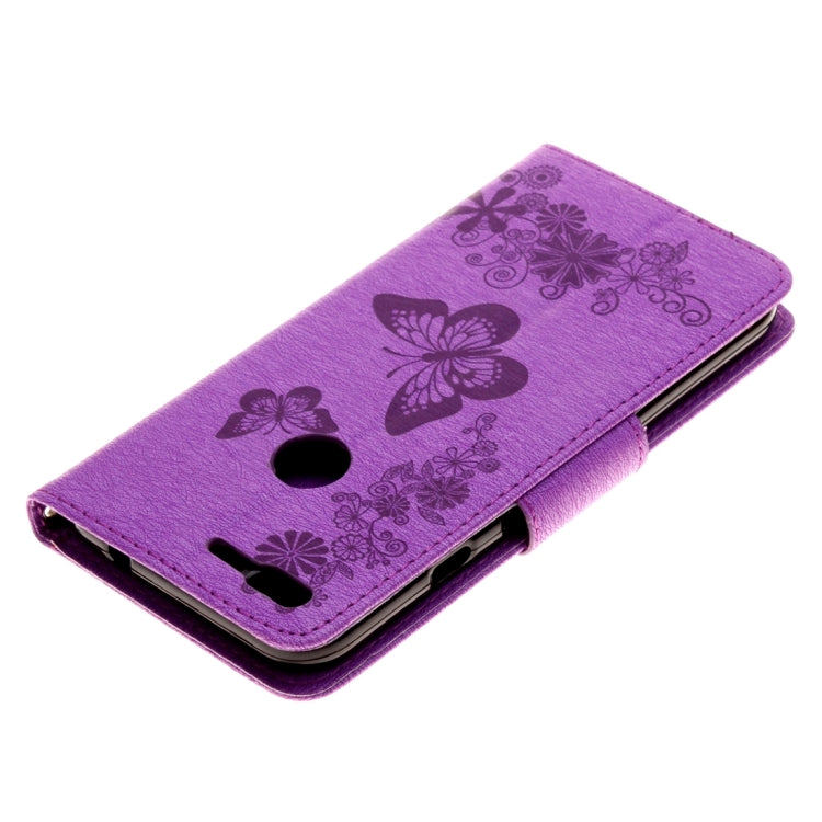 For Google Pixel XL Butterflies Embossing Horizontal Flip Leather Case with Holder & Card Slots & Wallet & Lanyard