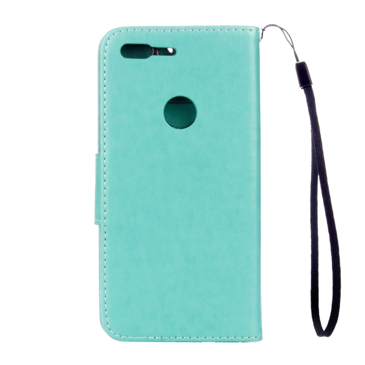 For Google Pixel Butterflies Love Flowers Embossing Horizontal Flip Leather Case with Holder & Card Slots & Wallet & Lanyard