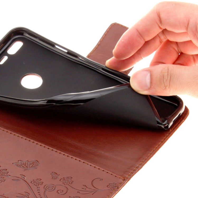 For Google Pixel Butterflies Love Flowers Embossing Horizontal Flip Leather Case with Holder & Card Slots & Wallet & Lanyard