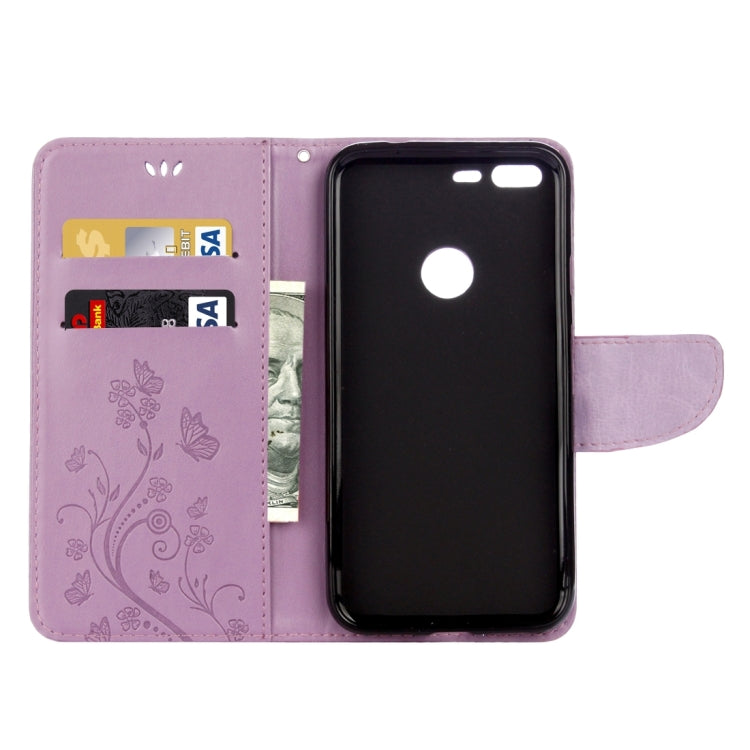 For Google Pixel Butterflies Love Flowers Embossing Horizontal Flip Leather Case with Holder & Card Slots & Wallet & Lanyard