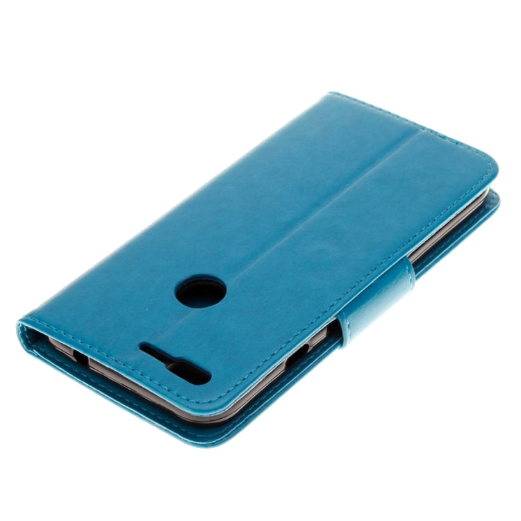 For Google Pixel XL Butterflies Love Flowers Embossing Horizontal Flip Leather Case with Holder & Card Slots & Wallet & Lanyard