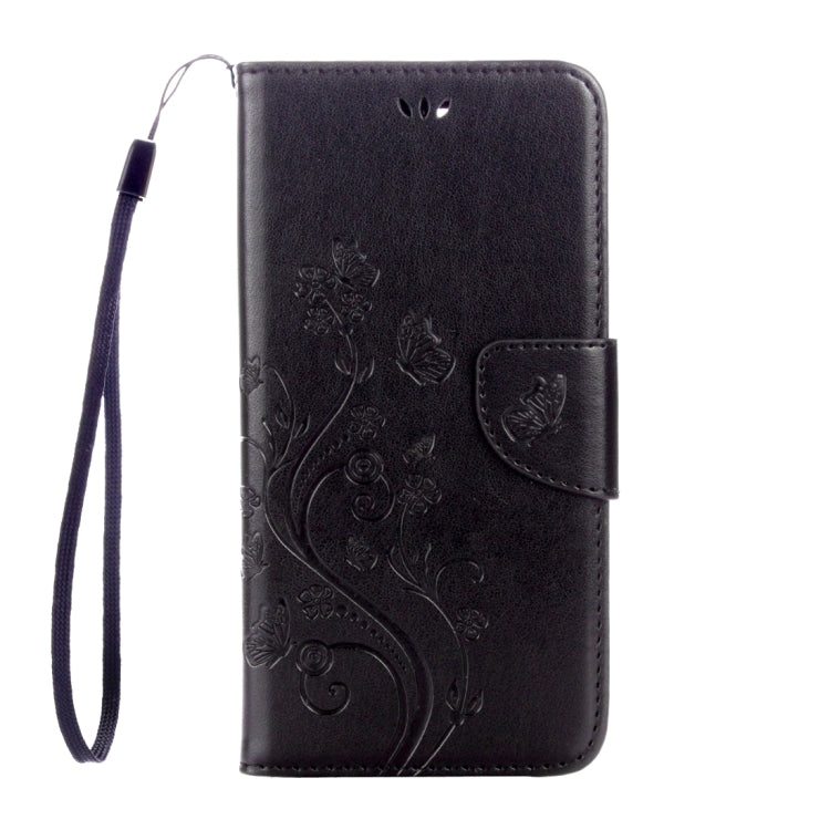 For Sony Xperia X Compact Butterflies Love Flowers Embossing Horizontal Flip Leather Case with Holder & Card Slots & Wallet & Lanyard