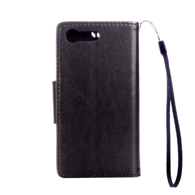 For Sony Xperia X Compact Butterflies Love Flowers Embossing Horizontal Flip Leather Case with Holder & Card Slots & Wallet & Lanyard