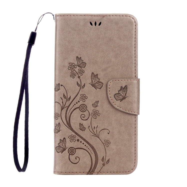 For Sony Xperia X Compact Butterflies Love Flowers Embossing Horizontal Flip Leather Case with Holder & Card Slots & Wallet & Lanyard