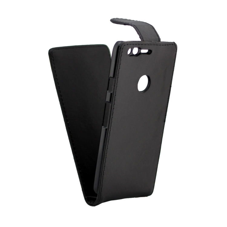 For Google Pixel Ordinary Texture Vertical Flip Leather Case (Black)
