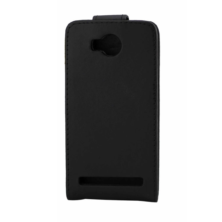 For Huawei  Y3 II / Y3II Ordinary Texture Vertical Flip Leather Case(Black)