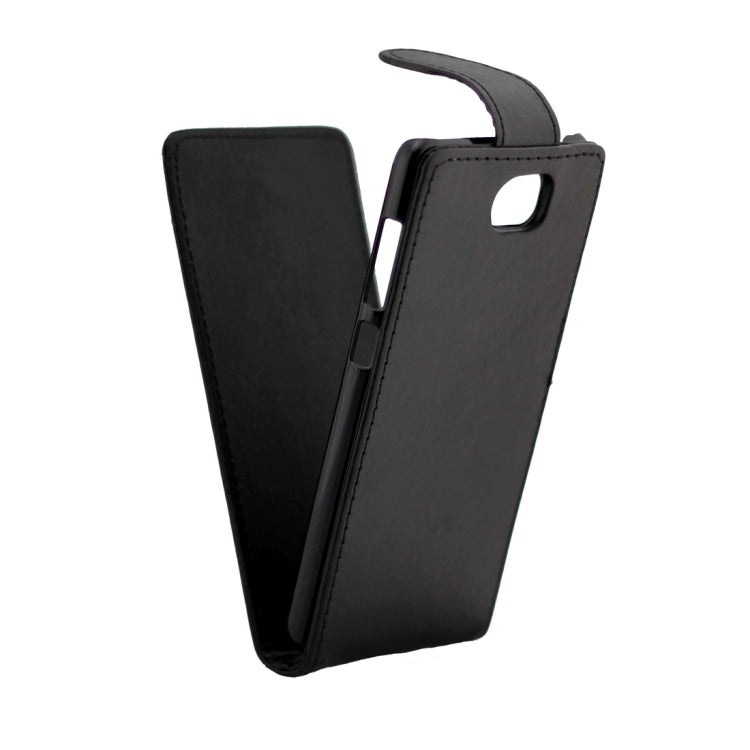 For Huawei  Y5 II / Y5II Ordinary Texture Vertical Flip Leather Case(Black)