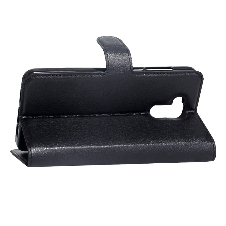 For DOOGEE  Y6 (MPH2412) Litchi Texture Horizontal Flip Leather Case with Magnetic Buckle & Holder & Card Slots & Wallet