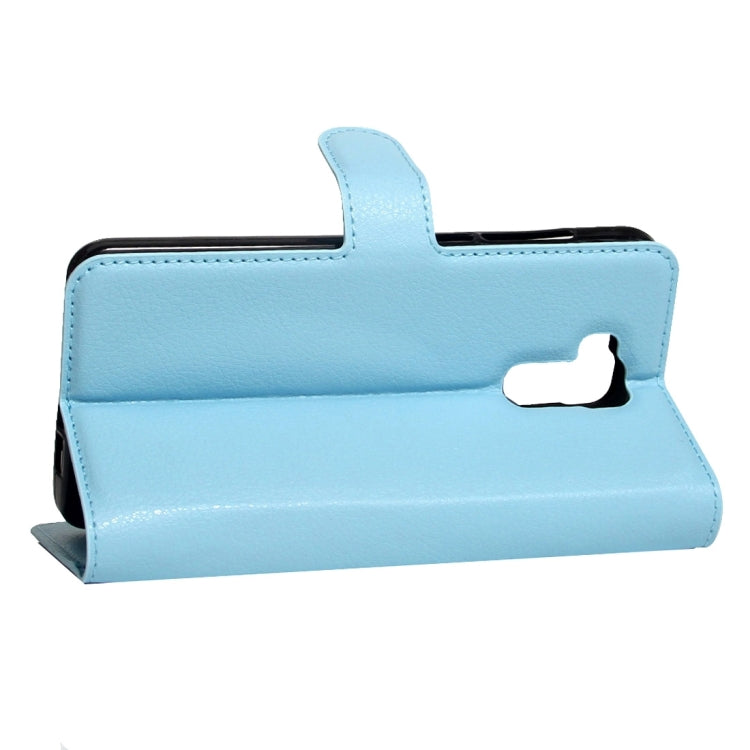 For DOOGEE  Y6 (MPH2412) Litchi Texture Horizontal Flip Leather Case with Magnetic Buckle & Holder & Card Slots & Wallet