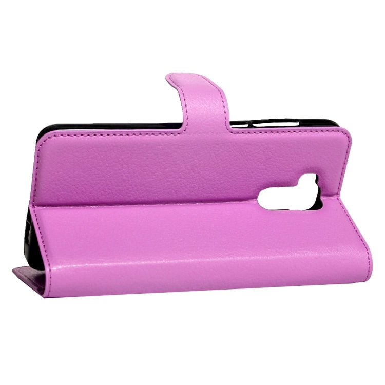 For DOOGEE  Y6 (MPH2412) Litchi Texture Horizontal Flip Leather Case with Magnetic Buckle & Holder & Card Slots & Wallet