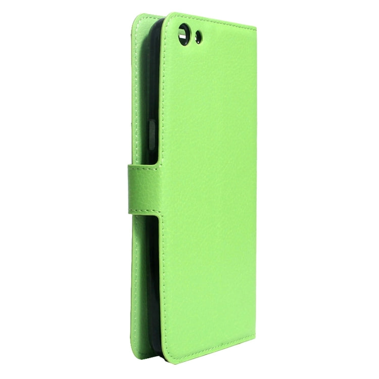 For OPPO  R9s Litchi Texture Horizontal Flip Leather Case with Magnetic Buckle & Holder & Card Slots & Wallet