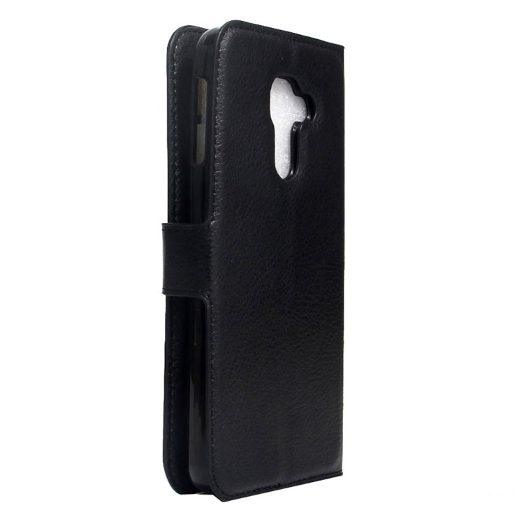 For BlackBerry DTEK60 Litchi Texture Horizontal Flip Leather Case with Magnetic Buckle & Holder & Card Slots & Wallet