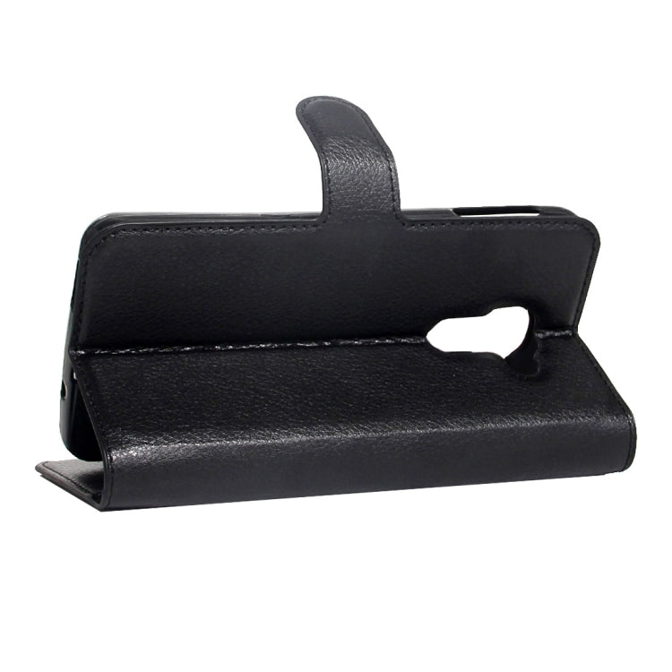 For BlackBerry DTEK60 Litchi Texture Horizontal Flip Leather Case with Magnetic Buckle & Holder & Card Slots & Wallet