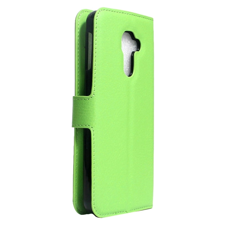 For BlackBerry DTEK60 Litchi Texture Horizontal Flip Leather Case with Magnetic Buckle & Holder & Card Slots & Wallet