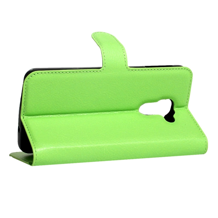 For BlackBerry DTEK60 Litchi Texture Horizontal Flip Leather Case with Magnetic Buckle & Holder & Card Slots & Wallet