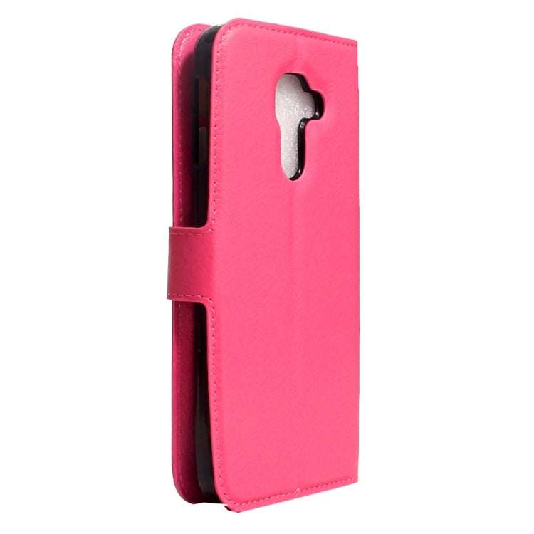 For BlackBerry DTEK60 Litchi Texture Horizontal Flip Leather Case with Magnetic Buckle & Holder & Card Slots & Wallet