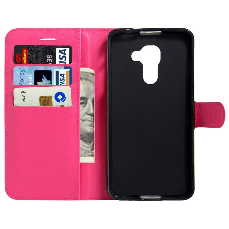 For BlackBerry DTEK60 Litchi Texture Horizontal Flip Leather Case with Magnetic Buckle & Holder & Card Slots & Wallet