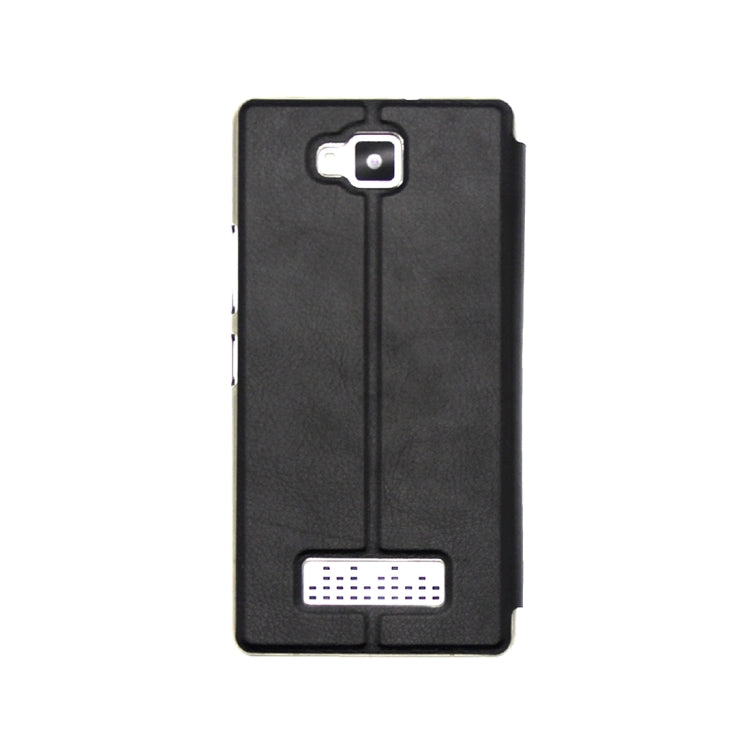 OCUBE for CUBOT Echo (MPH1440) Litchi Texture Horizontal Flip Leather Case with Holder