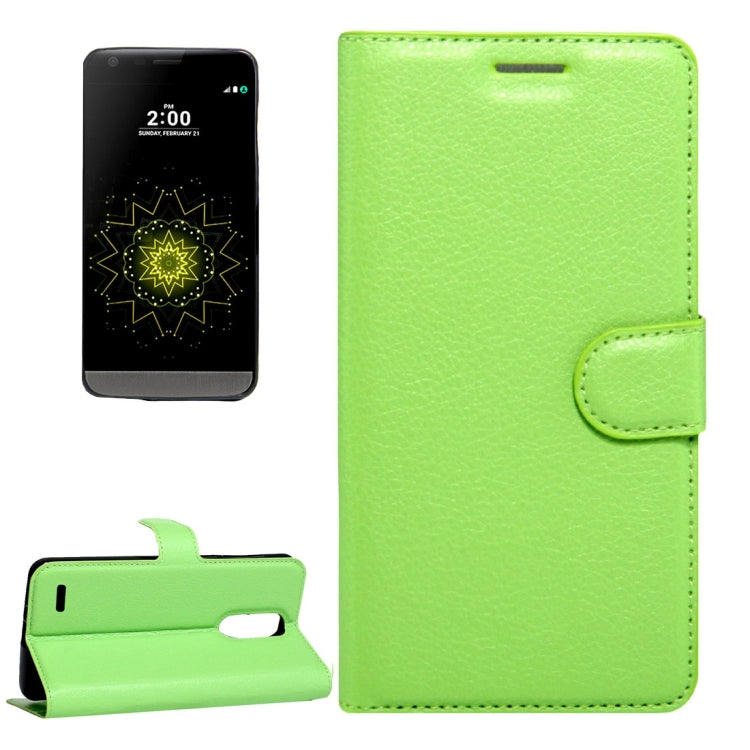 For LG LV5 Litchi Texture Horizontal Flip Leather Case with Magnetic Buckle & Holder & Card Slots & Wallet