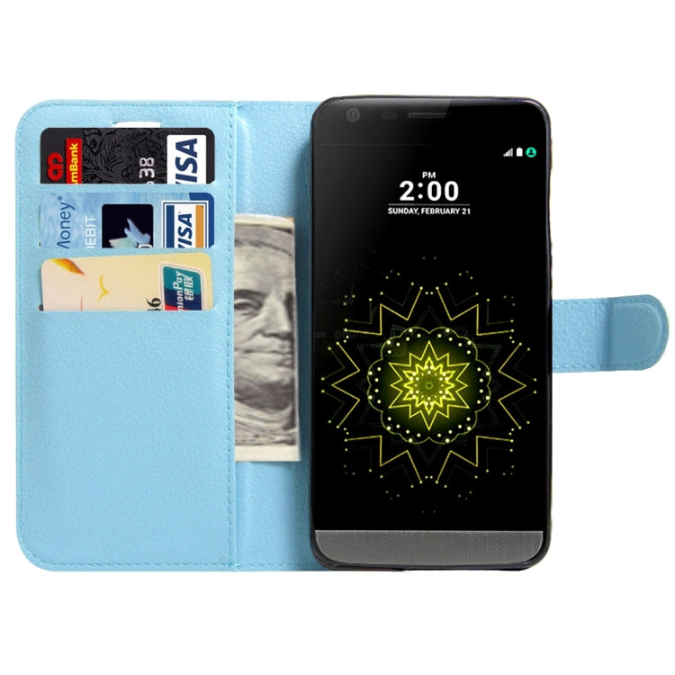 For LG LV5 Litchi Texture Horizontal Flip Leather Case with Magnetic Buckle & Holder & Card Slots & Wallet