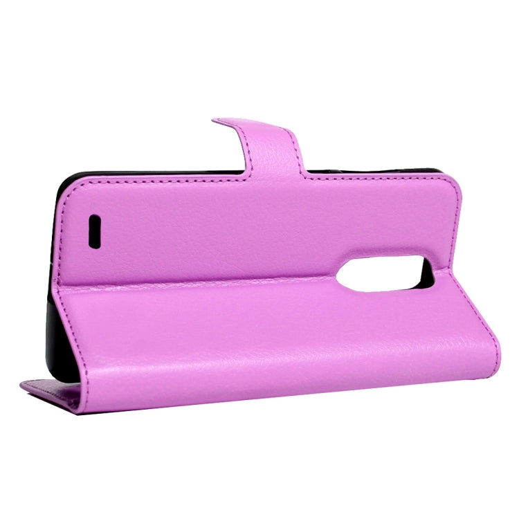 For LG LV5 Litchi Texture Horizontal Flip Leather Case with Magnetic Buckle & Holder & Card Slots & Wallet