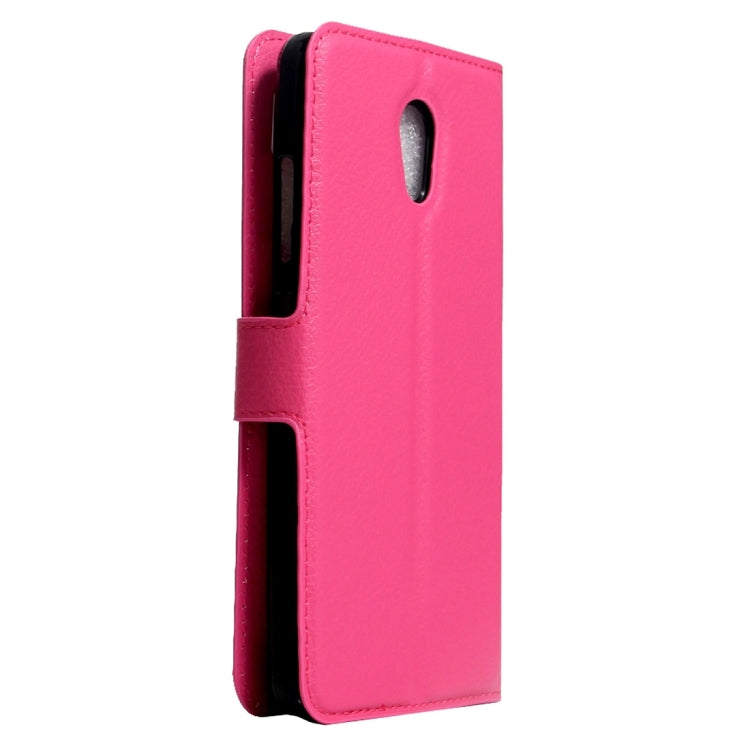 For Lenovo Vibe P2 C72 Litchi Texture Horizontal Flip Leather Case with Magnetic Buckle & Holder & Card Slots & Wallet