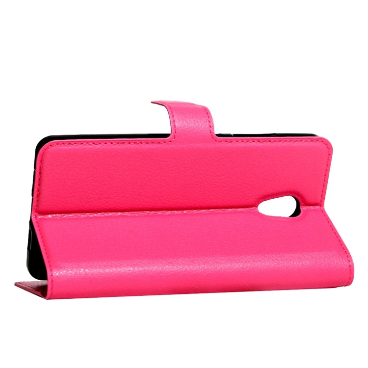 For Lenovo Vibe P2 C72 Litchi Texture Horizontal Flip Leather Case with Magnetic Buckle & Holder & Card Slots & Wallet