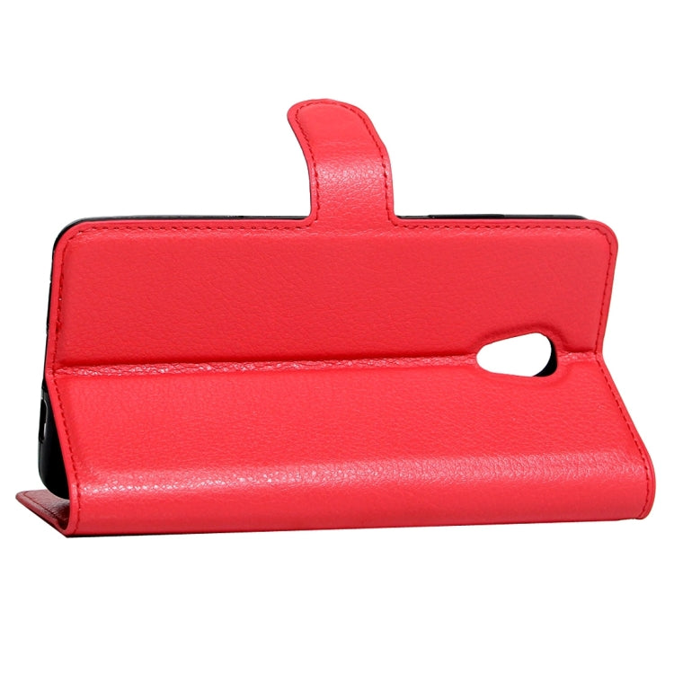 For Lenovo Vibe P2 C72 Litchi Texture Horizontal Flip Leather Case with Magnetic Buckle & Holder & Card Slots & Wallet