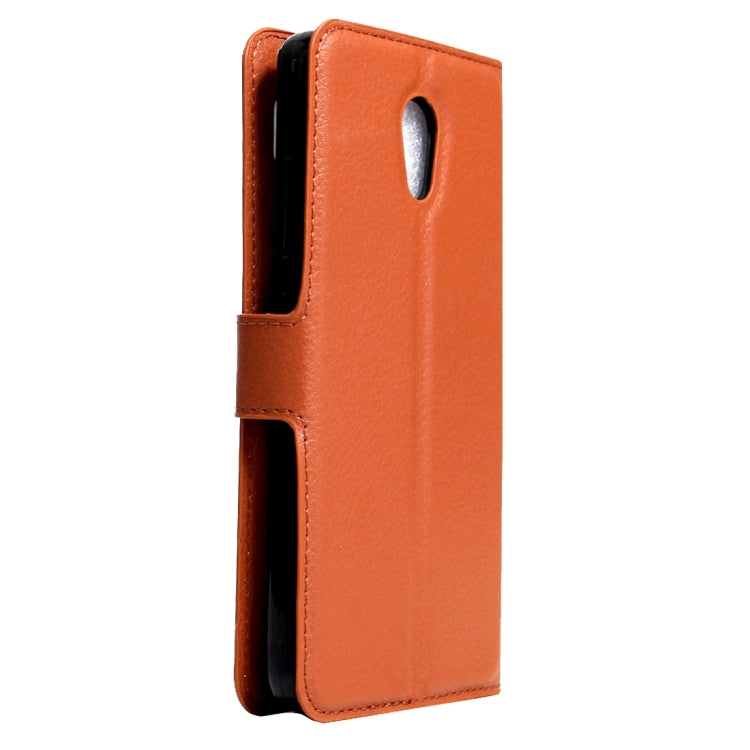 For Lenovo Vibe P2 C72 Litchi Texture Horizontal Flip Leather Case with Magnetic Buckle & Holder & Card Slots & Wallet
