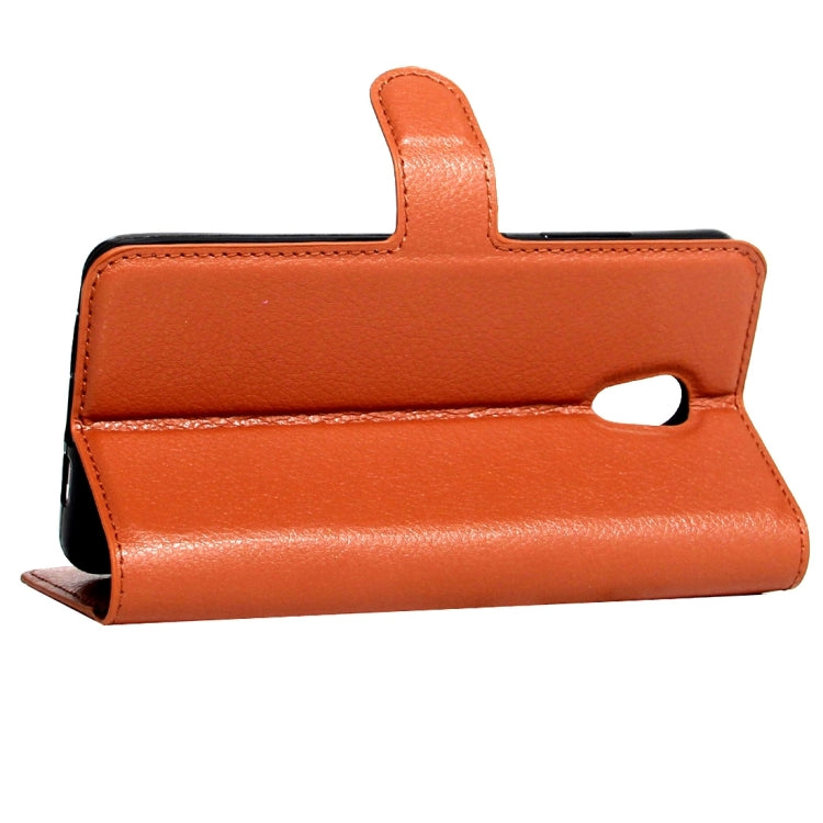 For Lenovo Vibe P2 C72 Litchi Texture Horizontal Flip Leather Case with Magnetic Buckle & Holder & Card Slots & Wallet