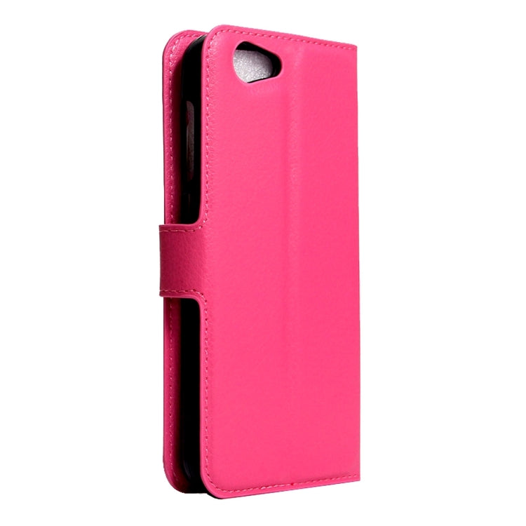 For Meizu  Meilan X Litchi Texture Horizontal Flip Leather Case with Magnetic Buckle & Holder & Card Slots & Wallet