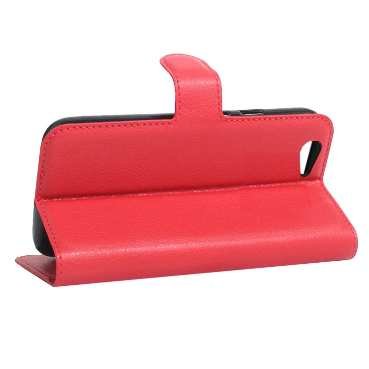 For Meizu  Meilan X Litchi Texture Horizontal Flip Leather Case with Magnetic Buckle & Holder & Card Slots & Wallet