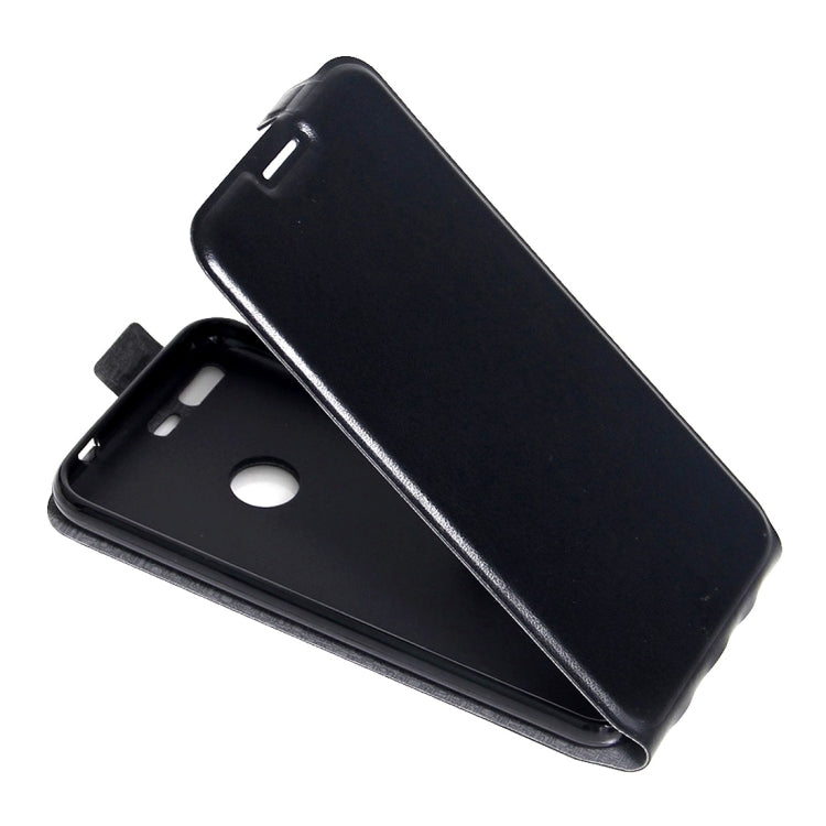 For Google Pixel Vertical Flip Leather Case with Card Slot & Photo Frame