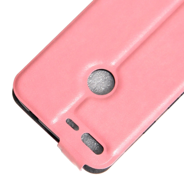 For Google Pixel Vertical Flip Leather Case with Card Slot & Photo Frame