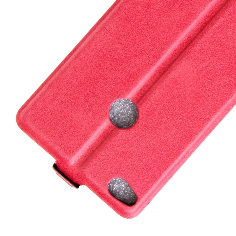 For Huawei  P8 Lite (2017) Vertical Flip Leather Case with Card Slot & Photo Frame