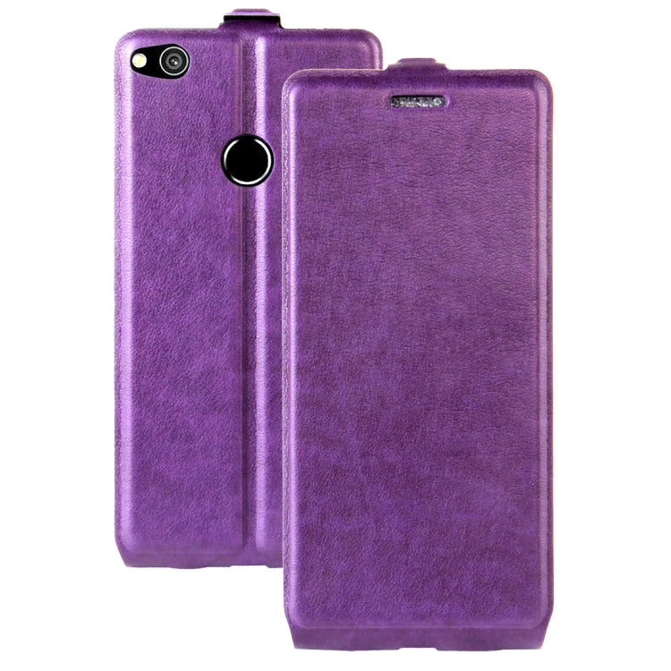 For Huawei  P8 Lite (2017) Vertical Flip Leather Case with Card Slot & Photo Frame