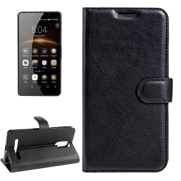 LEAGOO for M8 (MPH1460) Litchi Texture Horizontal Flip Leather Case with Magnetic Buckle & Holder & Card Slots & Wallet