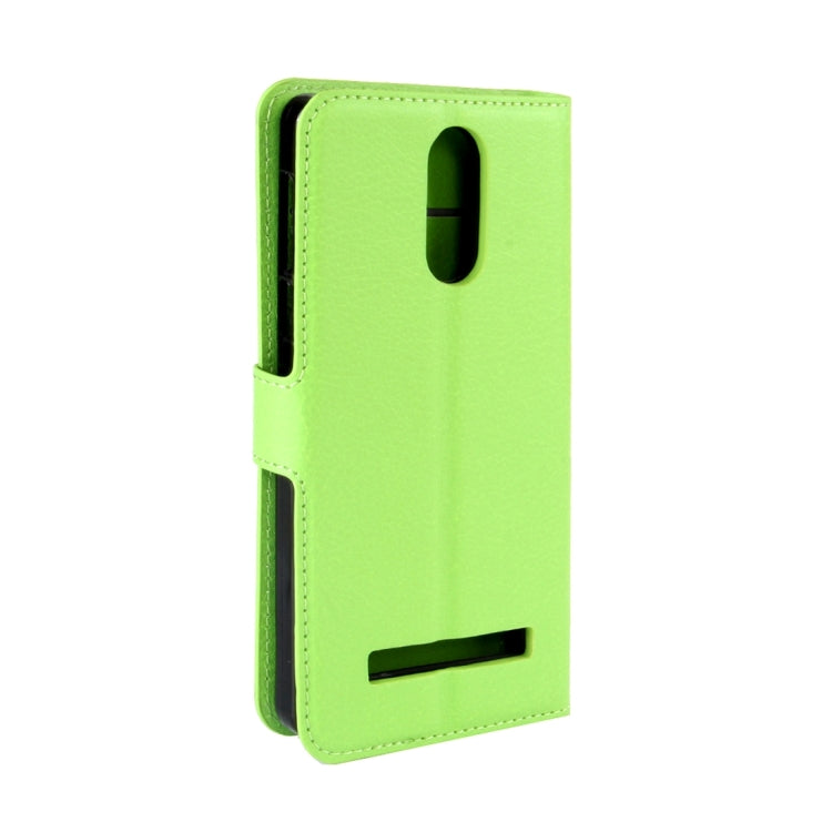 LEAGOO for M8 (MPH1460) Litchi Texture Horizontal Flip Leather Case with Magnetic Buckle & Holder & Card Slots & Wallet