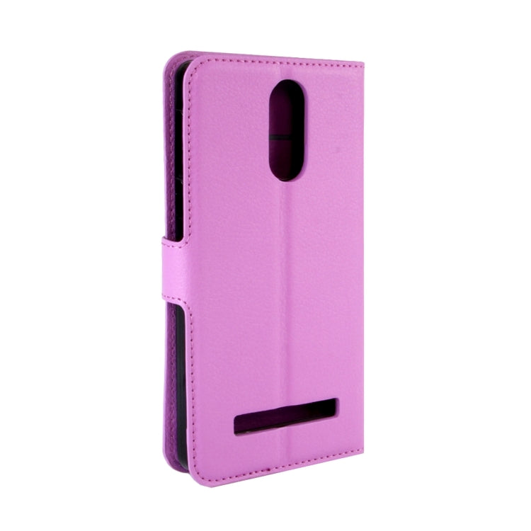 LEAGOO for M8 (MPH1460) Litchi Texture Horizontal Flip Leather Case with Magnetic Buckle & Holder & Card Slots & Wallet