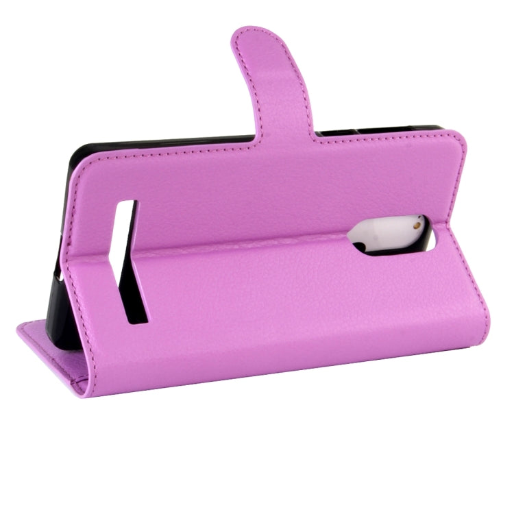 LEAGOO for M8 (MPH1460) Litchi Texture Horizontal Flip Leather Case with Magnetic Buckle & Holder & Card Slots & Wallet