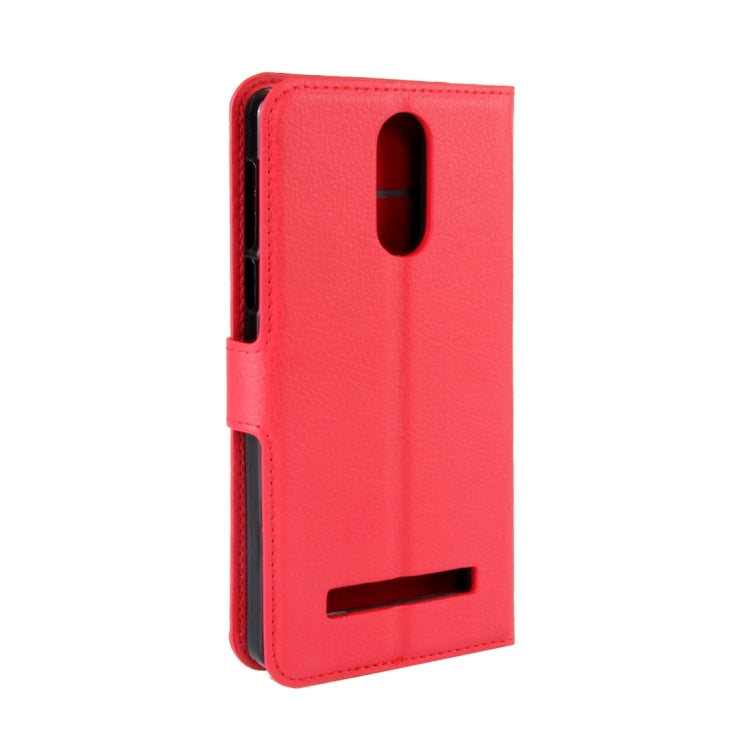 LEAGOO for M8 (MPH1460) Litchi Texture Horizontal Flip Leather Case with Magnetic Buckle & Holder & Card Slots & Wallet